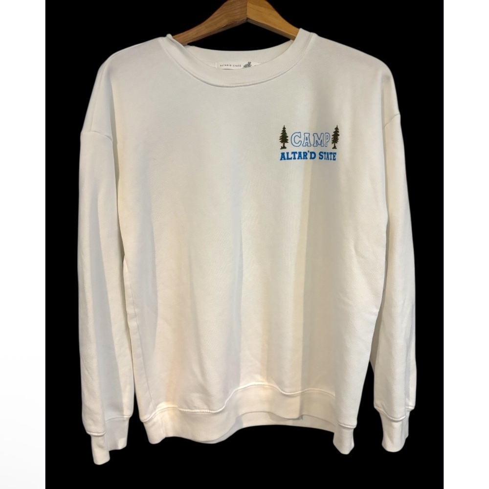 Altar’d State Camping Sweatshirt NWT - Picture 2 of 5